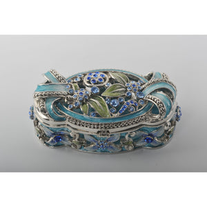 Faberge Style Decorative Trinket Box by Keren Kopal