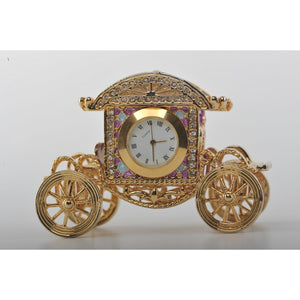 Baby carriage with clock by Keren Kopal