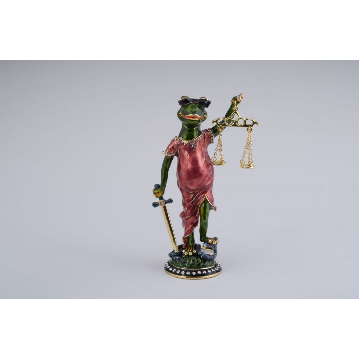 Frog of Justice Trinket Box by Keren Kopal