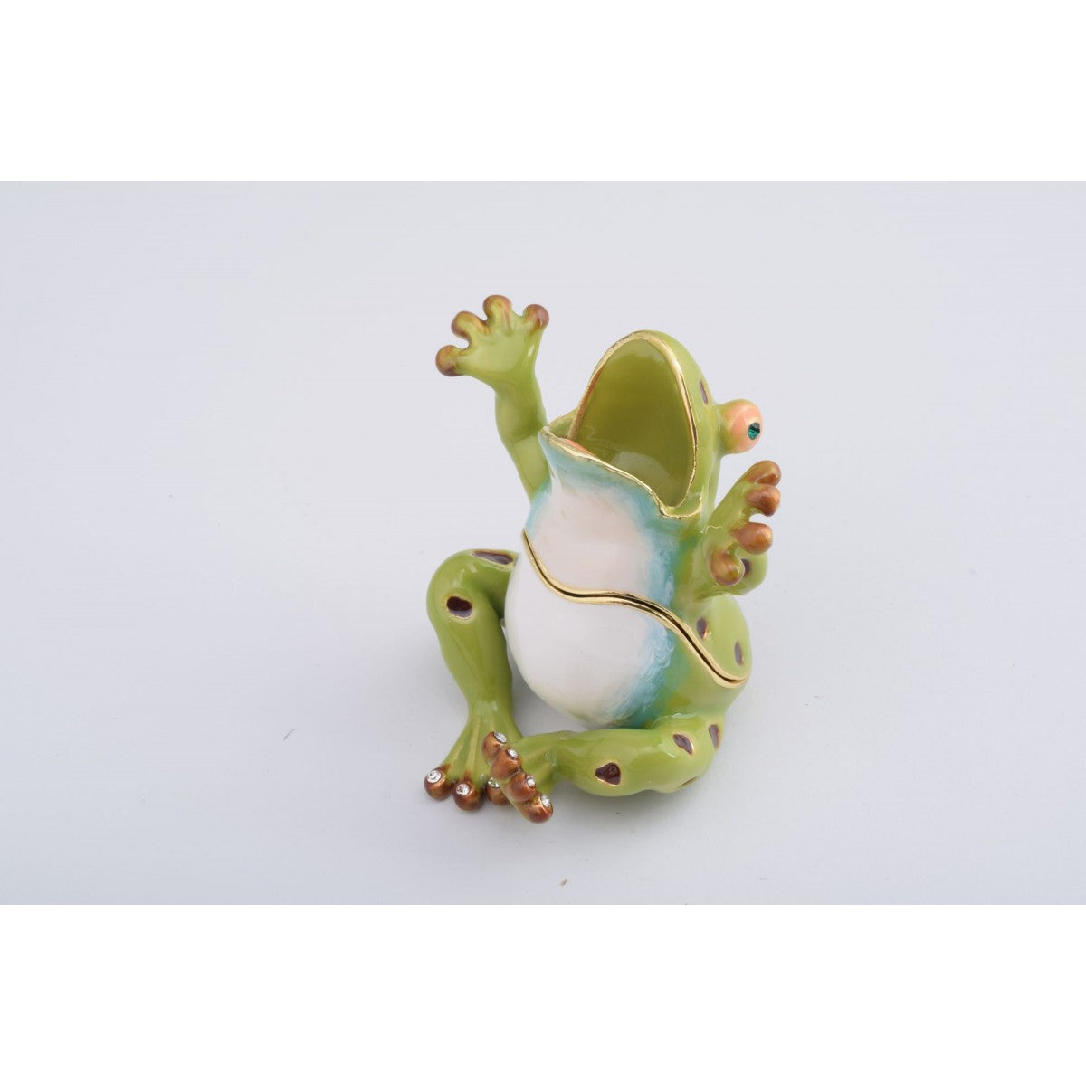 Frog Trinket Box by Keren Kopal