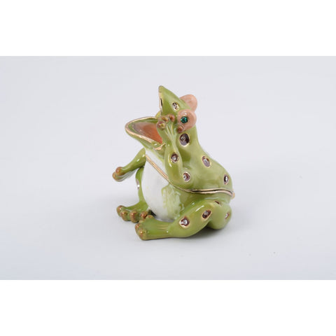 Shouting Frog Trinket Box by Keren Kopal