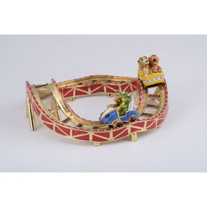 Heart Shape Roller-coaster Trinket Box by Keren Kopal