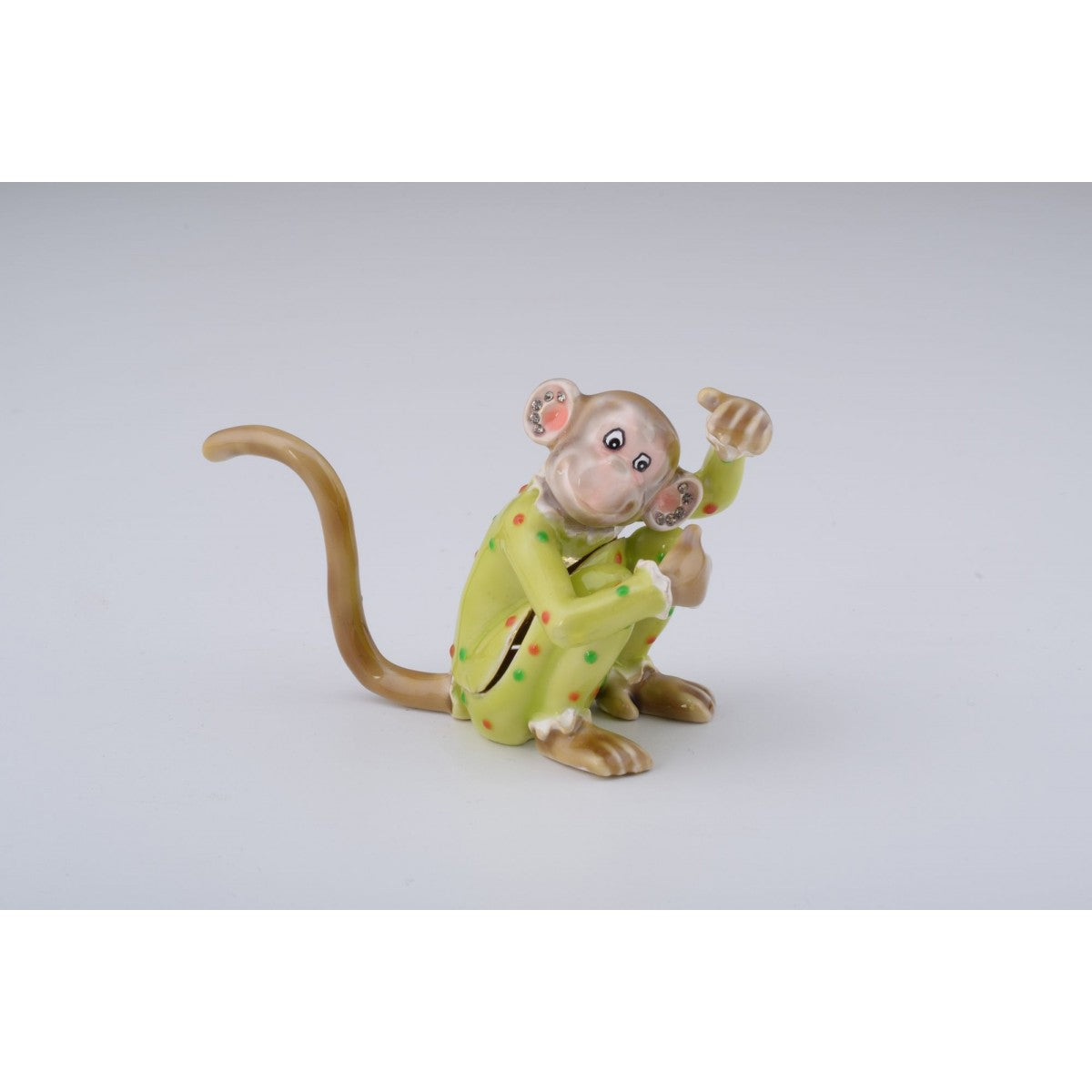 Chinese Zodiac Monkey Trinket Box by Keren Kopal