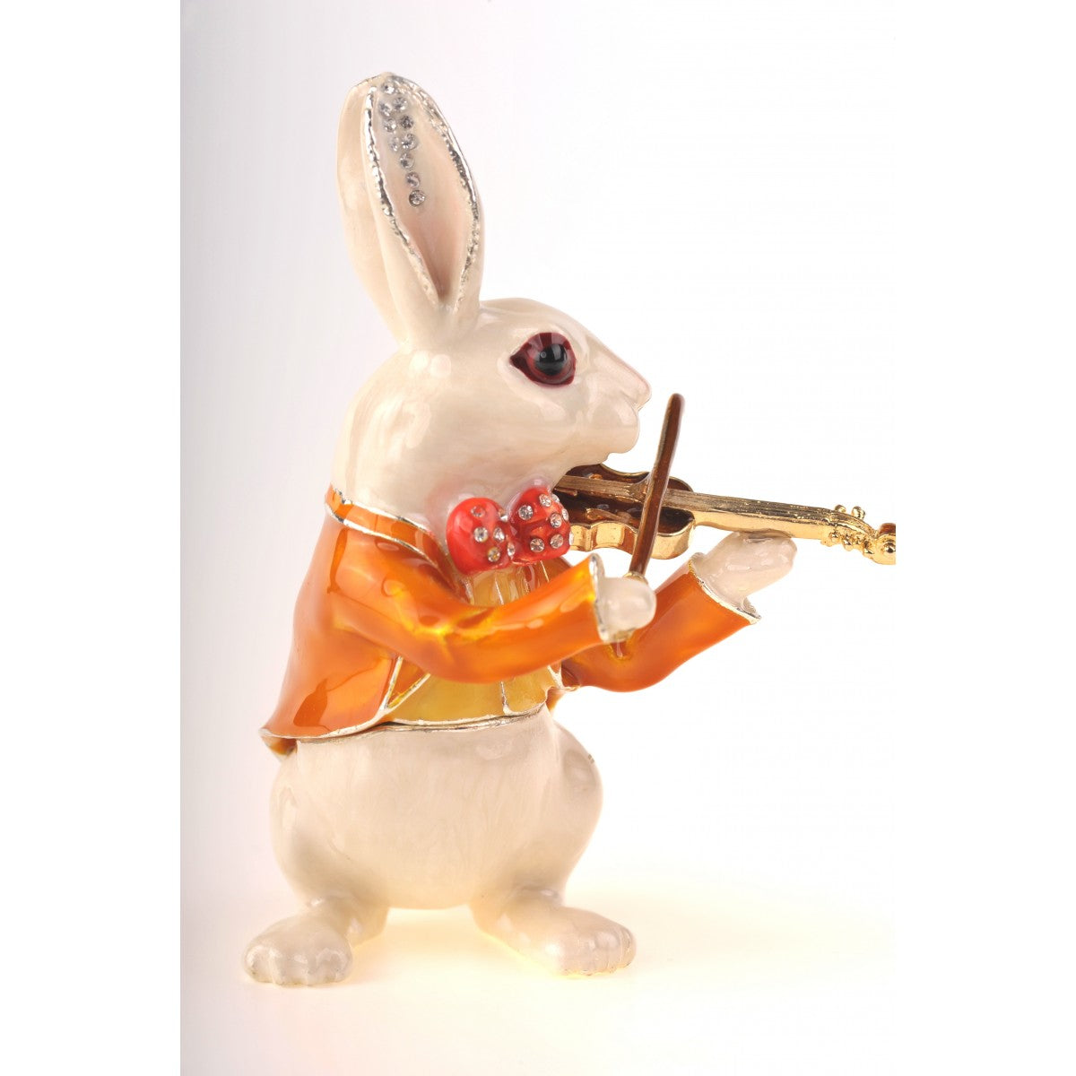 Rabbit playing the violin by Keren Kopal