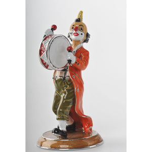 Circus Clown with drums by Keren Kopal