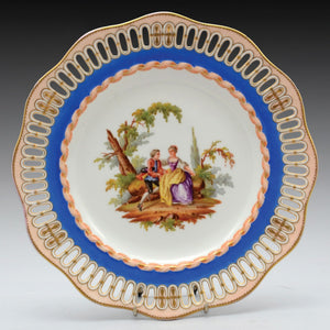 Meissen porcelain plate