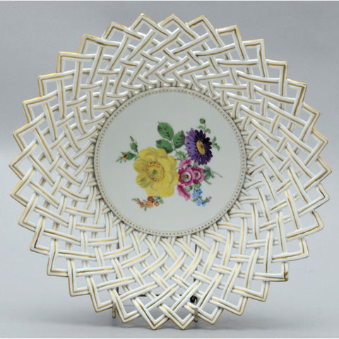 A large meissen porcelain bowl