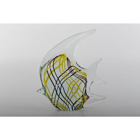 Glass Decoration of Clear Fish