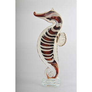 Glass Decoration of Seahorse