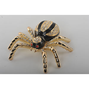 Gold & Black Tarantula Spider