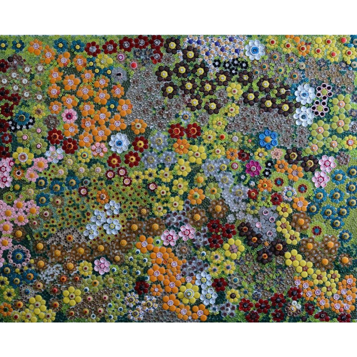Flowers in Buttons_2 by Tal Sher