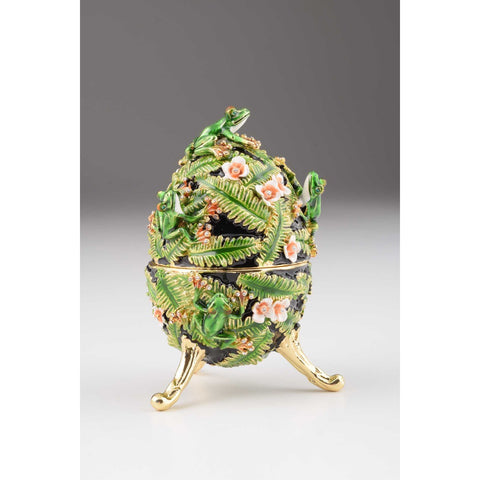 Green Faberge Egg by Keren Kopal