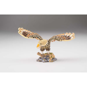 Eagle Faberge Styled Trinket Box by Keren Kopal