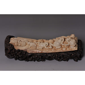 Mammoth Ivory- Frogs